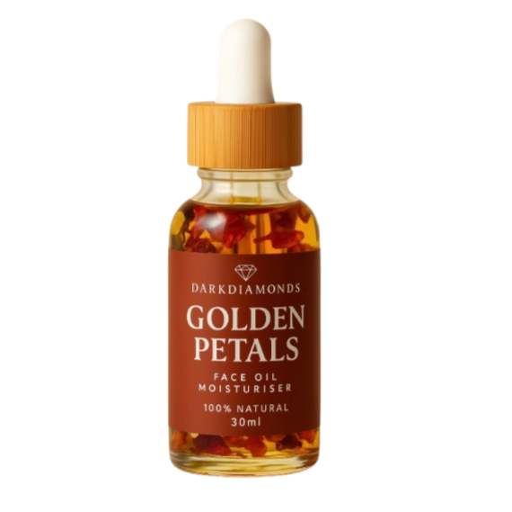 Golden Petals – Divine Radiance in a Bottle